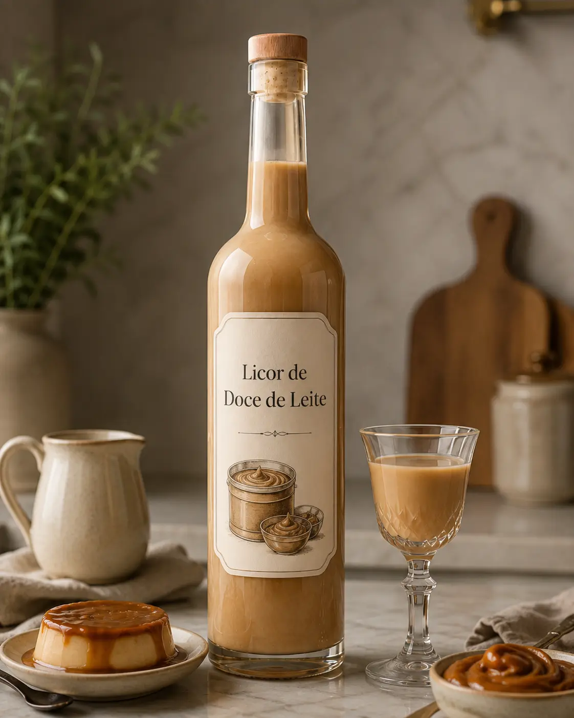 Dulce de leche liqueur